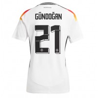 Deutschland Ilkay Gundogan #21 Fußballbekleidung Heimtrikot Damen EM 2024 Kurzarm